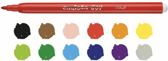 Carioca Joy Lavabili Markere de Desen 2.6mm Set 12buc