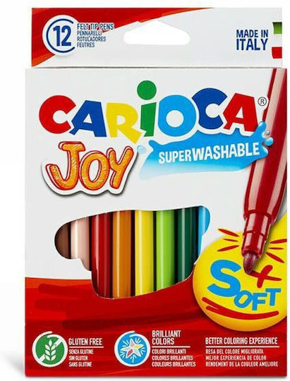 Carioca Joy Lavabili Markere de Desen 2.6mm Set 12buc