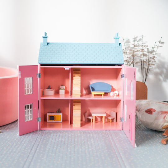Joyland Cottage Ξύλινο Κουκλόσπιτο 58.2εκ.