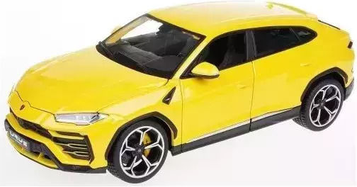 Bburago Car Lamborghini Urus - Yellow 1:18 For 3+ Years Old