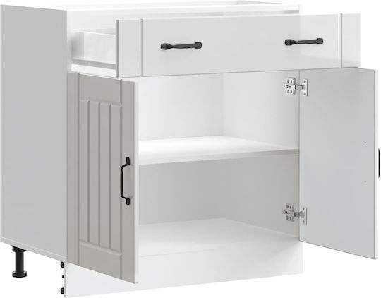 Lucca Sink Cabinet White 80x46x81.5pcs
