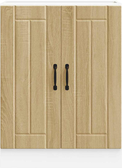Lucca Dulap pentru Chiuvetă Sonoma Oak 60x46x81.5buc