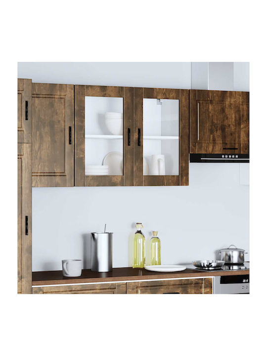 Porto Cabinet Wall Smoky Oak 80x31x60pcs