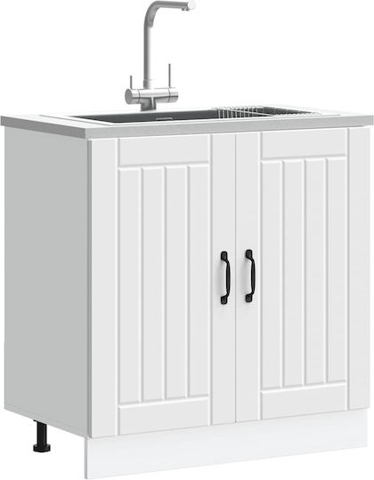 Lucca Dulap pentru Chiuvetă Alb 80x46x81.5buc