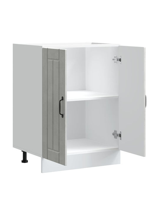 Lucca Spülbeckenschrank Grey 60x46x81.5Stück