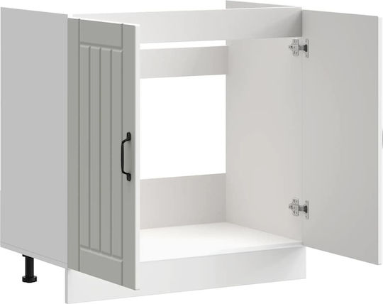 Lucca Dulap pentru Chiuvetă Alb 80x46x81.5buc