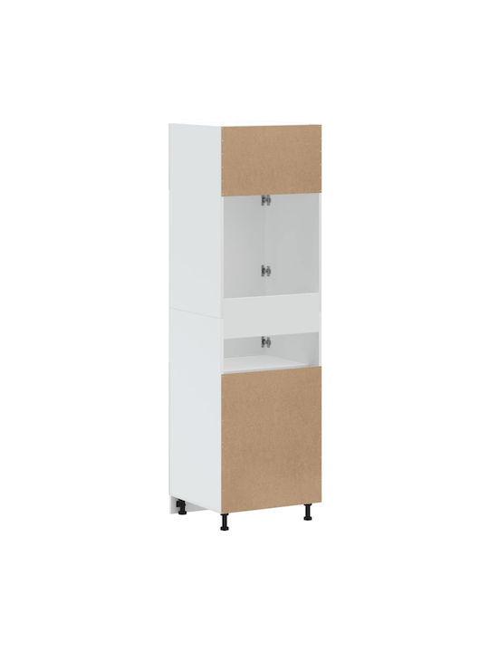Lucca Küchensäule White 60x57x207Stück