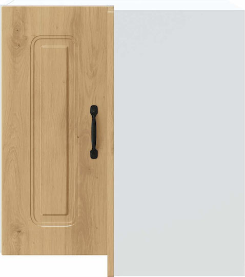 Kalmar Γωνιακό Ντουλάπι Κρεμαστό Artisan Oak 57x57x60εκ.