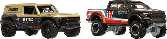 Hot Wheels Premium Car Culture Αυτοκινητάκι Ford Bronco & '17 Ford F-150 Raptor για 3+ Ετών