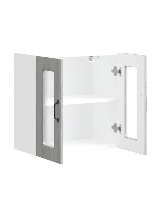 Kalmar Ντουλάπι Κρεμαστό Γκρι Sonoma 60x31x60εκ.