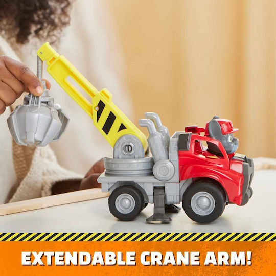 Spin Master Paw Patrol Γερανός Rubble & Crew - Charger's Crane Grabber για 3+ Ετών