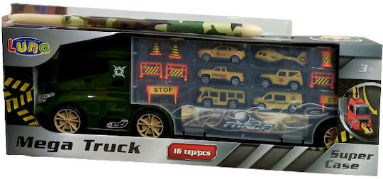 Luna Mega Truck Army Super Case Military Truck for 3+ Years
