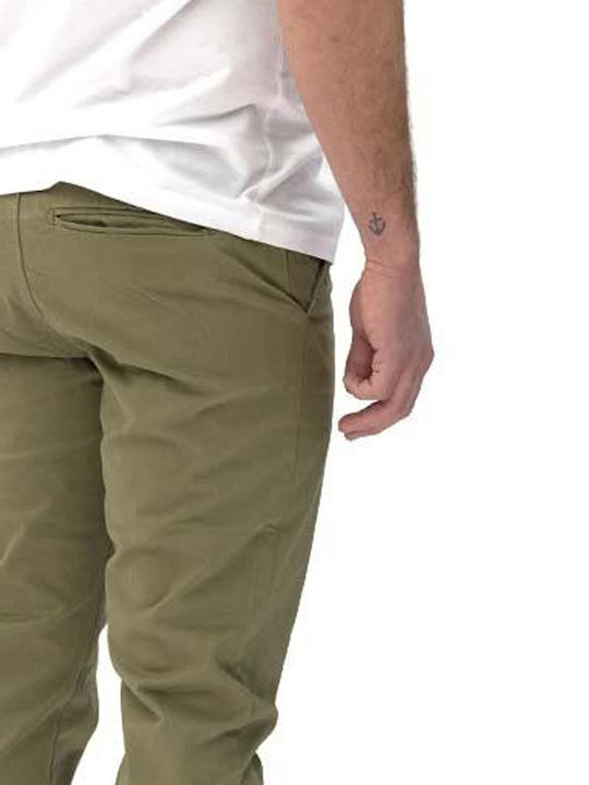 Trousers Chino in Regular Fit Khaki
