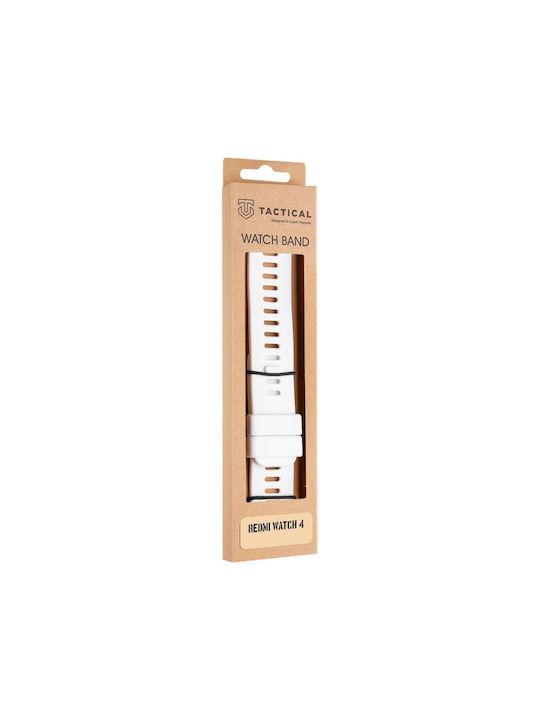 Taktisches 843 Silikonband für Redmi Watch 4 Weiß