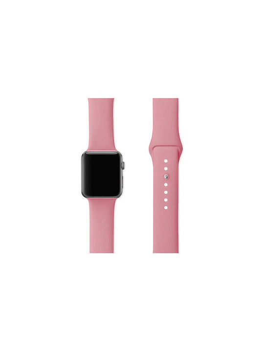 Λουράκι Σιλικόνης Ροζ (Apple Watch 42 / 44 / 45 / 49 mm - Ροζ)