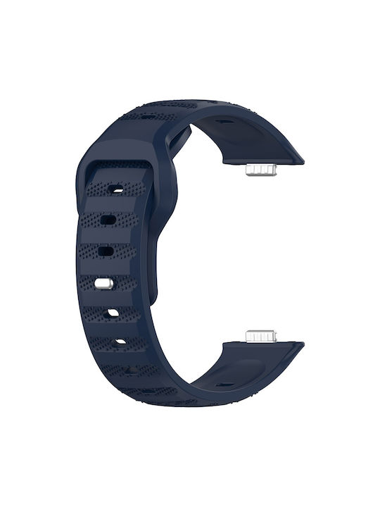 Techsuit Кайшка Силиконова Синя Huawei Watch Fit 3 / 4 / 4 Pro / 5 / 5 Pro