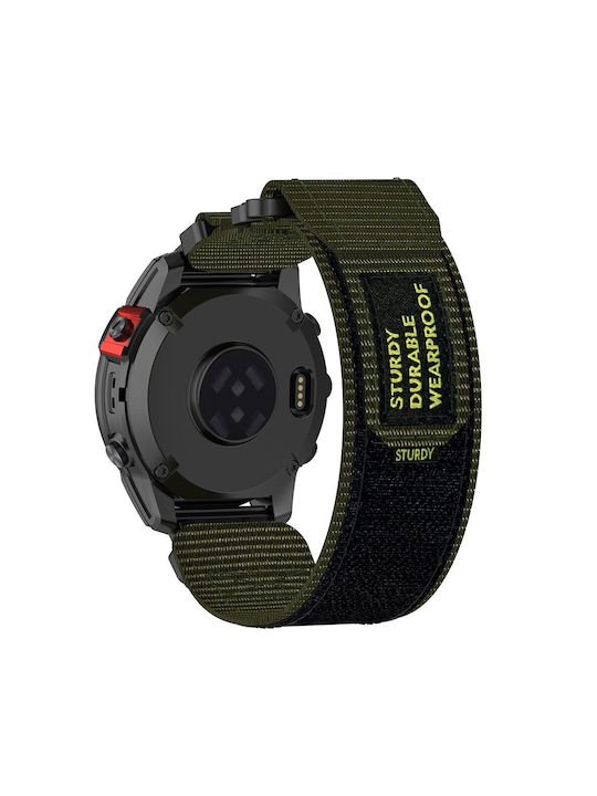 Techsuit Каишка Зелен (Fenix 5 / 5 Plus / 6 / 6 Pro / 7 / 7 Pro / 8 (47mm)) Techsuit Каишка Зелен (Fenix 5 / 5 Plus / 6 / 6 Pro / 7 / 7 Pro / 8 (47mm))