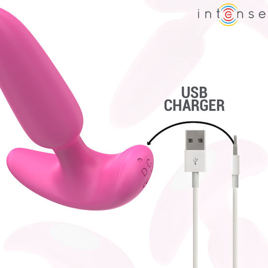 Intense Anal Plug with Wireless Functionality and Vibration Pink