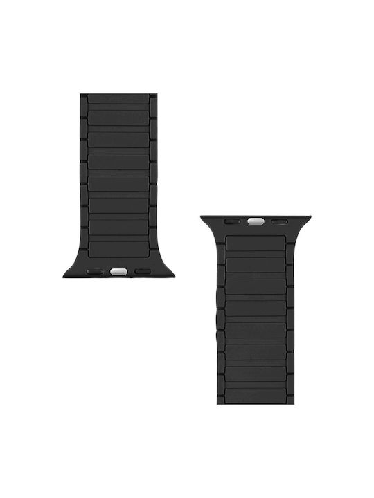 Tactical Λουράκι Μαύρο (Apple Watch 42/44/45/49)