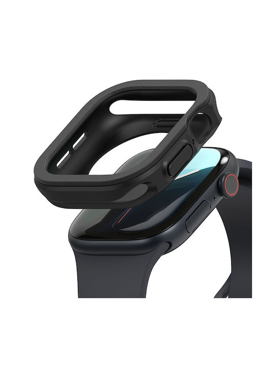 Ringke Silicone Case in Black color for Apple Watch Series 10 (46 mm)