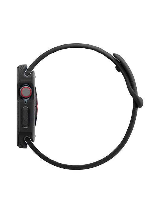 Caseology Vault Θήκη Σιλικόνης σε Μαύρο χρώμα για Apple Watch 10 46mm