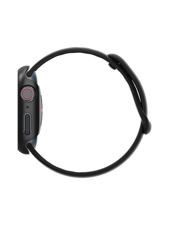 Spigen Thin Fit Plastikhülle in Schwarz Farbe für APPLE WATCH 7 (41mm)