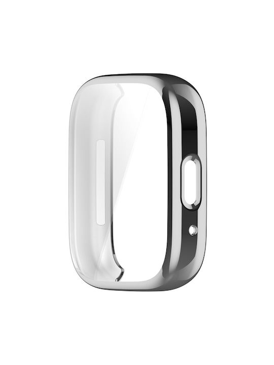 защитна Силиконов Калъф в Сребрист цвят за Redmi Watch 3