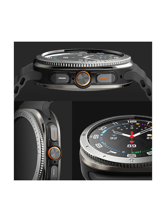 Ringke Bezel Protector in Silver color for Samsung Galaxy Watch Ultra 47mm