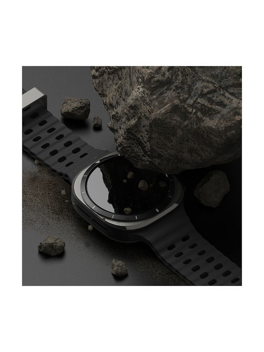 Ringke Bezel Protector in Silver color for Samsung Galaxy Watch Ultra 47mm