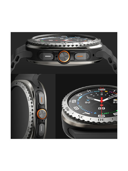 Ringke Bezel Protector in Silver color for Samsung Galaxy Watch Ultra 47mm
