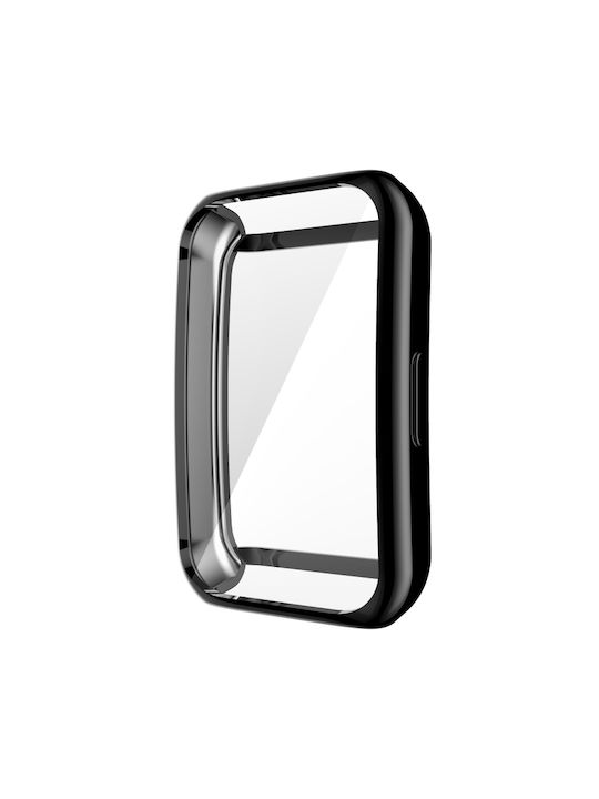 Silicone Case with Glass in Black color for Huawei Band 7 Silicone Case with Glass in Black color for Huawei Band 7