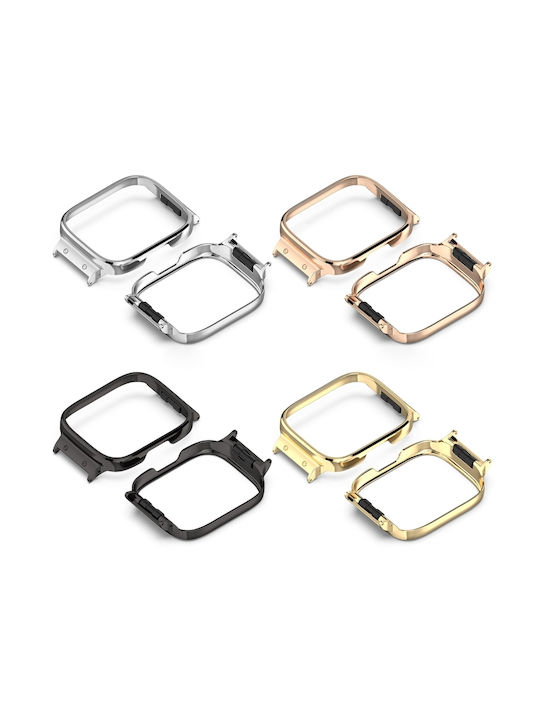Μεταλλική Θήκη σε Μαύρο χρώμα για το Redmi Watch 3 Active