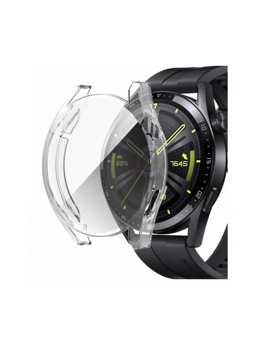 Electroplated Силиконов Калъф в Прозрачен цвят за Huawei Watch GT 3 Pro 46мм Electroplated Силиконов Калъф в Прозрачен цвят за Huawei Watch GT 3 Pro 46мм