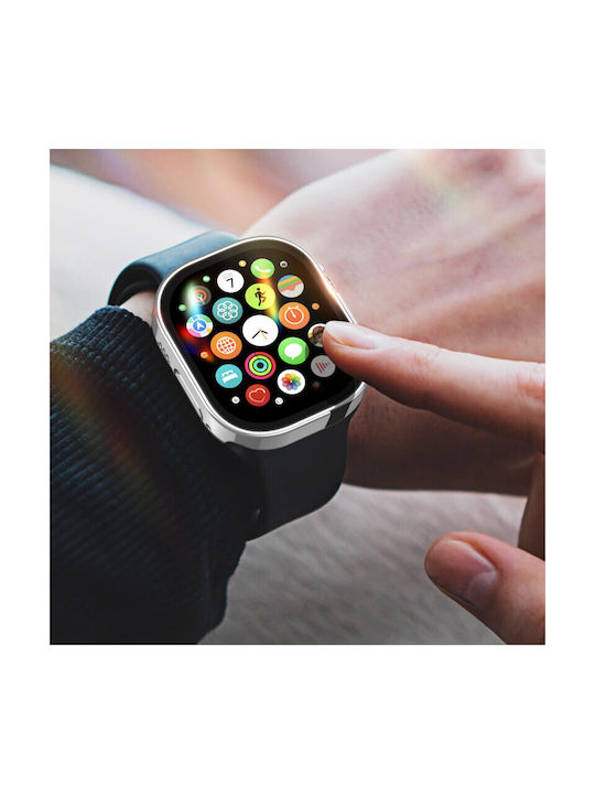 Dux Ducis Πλαστική Θήκη σε Ασημί χρώμα για το Apple Watch Ultra 49mm