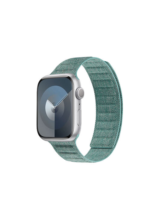 Crong Λουράκι Υφασμάτινο Τιρκουάζ (Apple Watch 38/40/41/42mm)