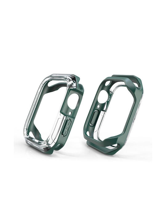 Devia Silikonhülle in Grün Farbe für Apple Watch 41mm