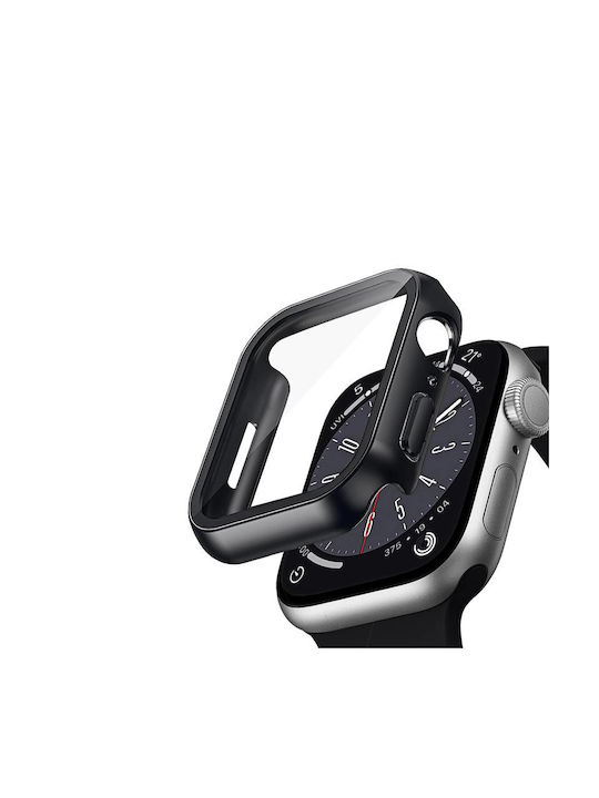 Crong Пластмасов Калъф със Стъкло в Черен цвят за Huawei Watch 4 / Watch 4 Pro