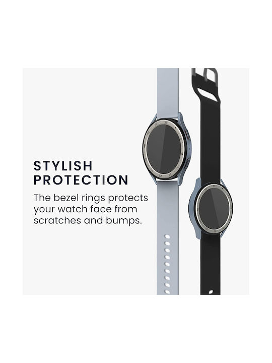 KWmobile Ring Time Προστατευτικό Bezel σε Ασημί χρώμα για το Galaxy Watch5 40mm