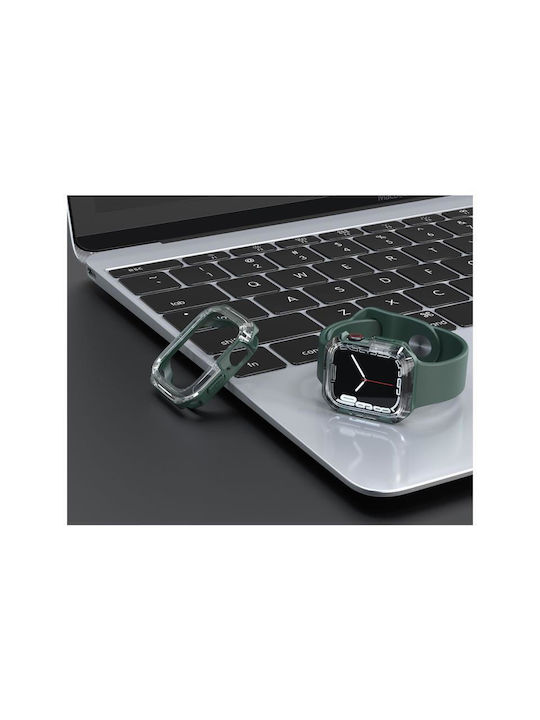 Devia Silikonhülle in Grün Farbe für Apple Watch 40mm