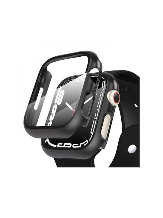 Fullbody Plastikhülle mit Glas in Schwarz Farbe für Apple Watch Ultra 49mm Fullbody Plastikhülle mit Glas in Schwarz Farbe für Apple Watch Ultra 49mm