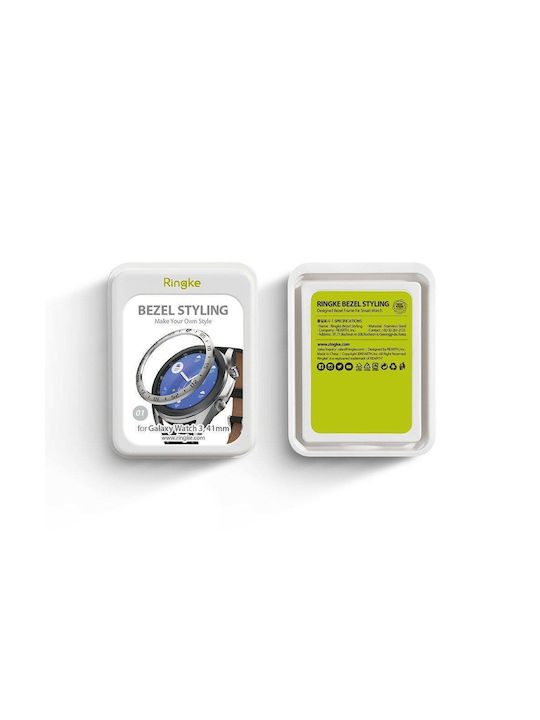 Ringke Styling Προστατευτικό Bezel σε Γκρι χρώμα για το Samsung Galaxy Watch 3 41mm