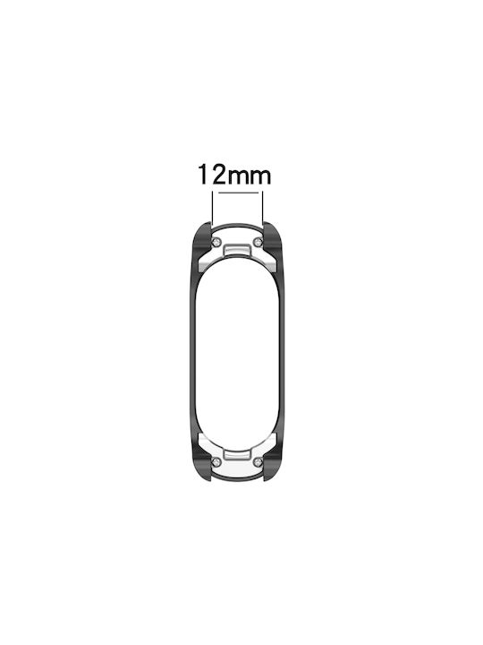 Xiaomi Mi Band 7 7 Nfc Metallrahmen Uhrenschutzhülle Schwarz