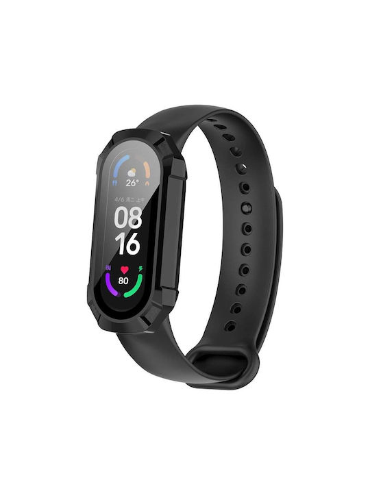 Techsuit Hülle Xiaomi Smart Band 7 + Tasche Techsuit Defense360 Pro Schwarz 5949419231443