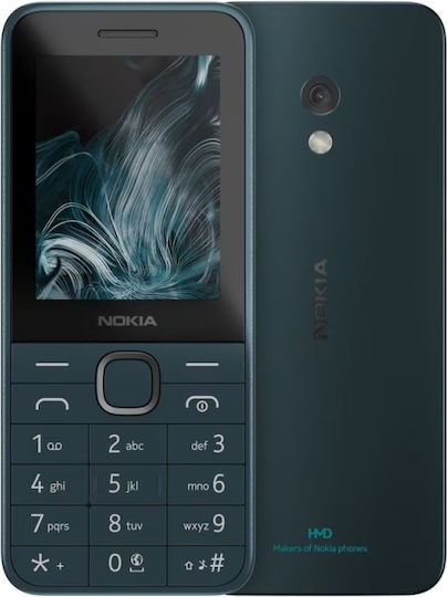 Nokia 225 4G (2024) Dual SIM Κινητό με Κουμπιά (Ελληνικό Μενού) Dark Blue