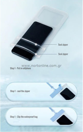 iNOS Rezistentă la apă până la 6.9" Transparent White N64879