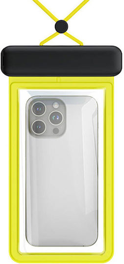 Baseus Deepdive Waterproof Case Αδιάβροχη Θήκη έως 7.2" Κίτρινο P60271600111-00