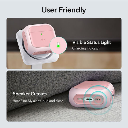 Esr Orbit Hybrid Case Halolock Pink-apple Airpods 4