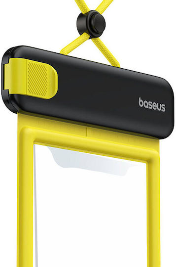 Baseus Deepdive Waterproof Case Αδιάβροχη Θήκη έως 7.2" Κίτρινο P60271600111-00