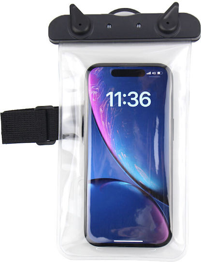 TelForceOne Αδιάβροχη Θήκη / Θήκη Μπράτσου έως 6.8" Διάφανο