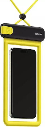 Baseus Deepdive Waterproof Case Αδιάβροχη Θήκη έως 7.2" Κίτρινο P60271600111-00